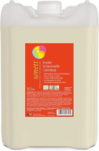 Sonett Kinder-Schaumseife Calendula im 10-Liter-Nachfüllkanister – umweltfreundliche Hautpflege mit weniger Verpackung