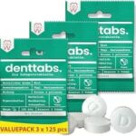 Zahnputztabletten ohne Plastikverpackung – nachhaltige Alternative zur Zahnpasta, Zero Waste, frischer Atem